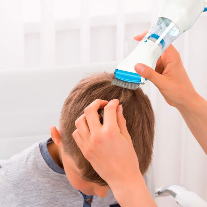 ASPIRADORA UV QUITA PIOJOS  Y PULGAS