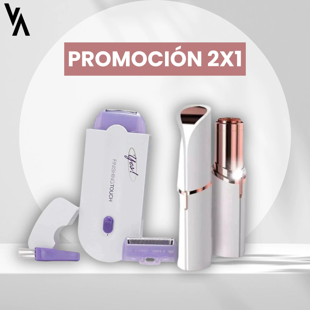 PROMO DÍA DE LA MUJER 2X1! Depilación laser + Depiladora facial de REGALO!