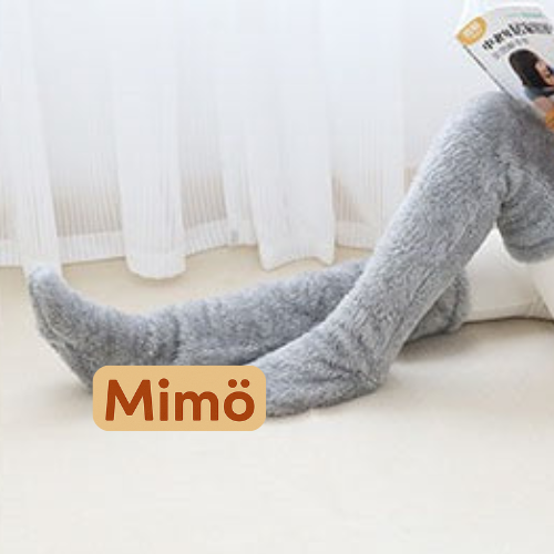 Mimö 🥶 Las medias de peluche hasta la rodilla recomendada por friolentos