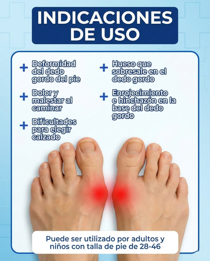 BioMedic - Corrector de Juanete con Perilla gradual ajustable