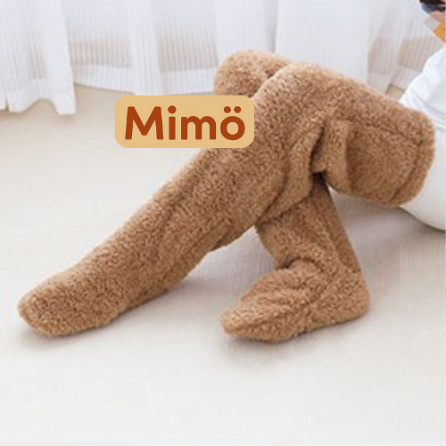 Mimö 🥶 Las medias de peluche hasta la rodilla recomendada por friolentos