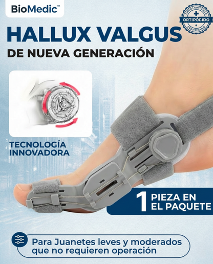 BioMedic - Corrector de Juanete con Perilla gradual ajustable