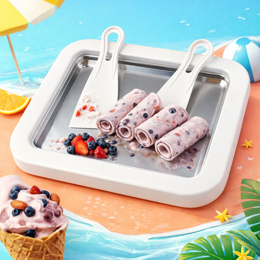 Máquina de Helados Enrollada Portatil
