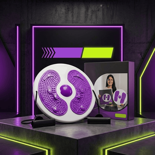 CoreTwist 360° Pro - Desbloquea tu 'Six-Pack' y elimina los rollitos laterales con solo 15 minutos diarios de torsión controlada.